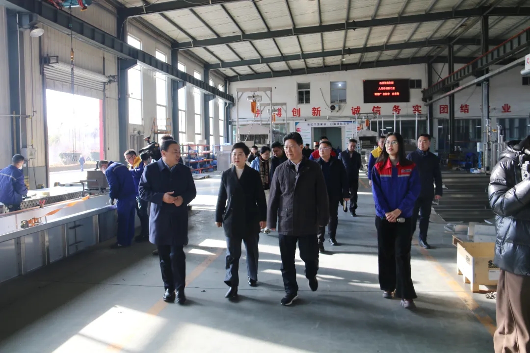 市政協(xié)黨組書記、主席孟慶斌一行赴銳智智能開展調(diào)研指導(dǎo)工作